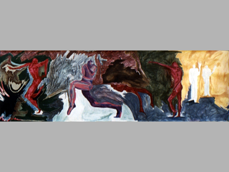 17-Acryl auf Leinwand