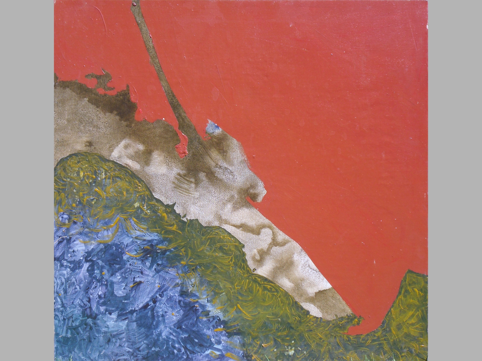 3-Acryl auf Leinwand