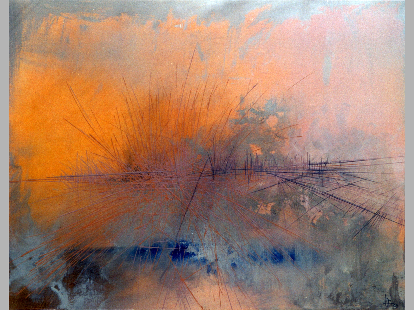 18.0-Acryl auf Leinwand-80 x 60 cm